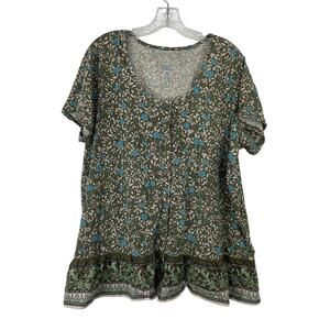 Only Necessities Floral Shirt